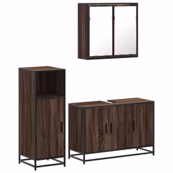 VidaXL 3300954, Marron, Métal, Bois, 60 kg, 900 mm, 330 mm, 600 mm