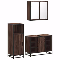 VidaXL 3300974, Marron, Métal, Bois, 60 kg, 800 mm, 330 mm, 600 mm