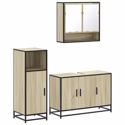 VidaXL 3300981, Chêne, Métal, Bois, 60 kg, 900 mm, 330 mm, 600 mm