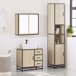 VidaXL 3301076 ensemble de meuble de salle de bain - Vue supplémentaire 4