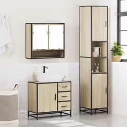 VidaXL 3301106 ensemble de meuble de salle de bain - Vue supplémentaire 4