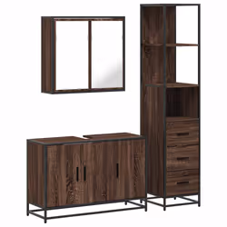VidaXL 3301134, Marron, Métal, Bois, 60 kg, 900 mm, 330 mm, 600 mm