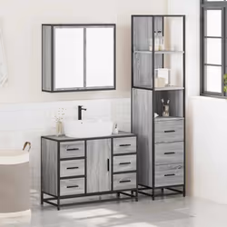 VidaXL 3301143 ensemble de meuble de salle de bain