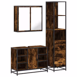 VidaXL 3301152, Chêne, Métal, Bois, 60 kg, 800 mm, 330 mm, 600 mm