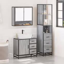 VidaXL 3301168 ensemble de meuble de salle de bain