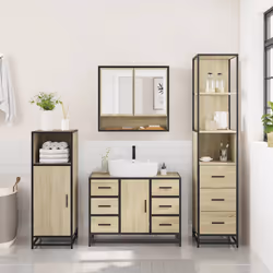 VidaXL 3301171 ensemble de meuble de salle de bain - Vue supplémentaire 4