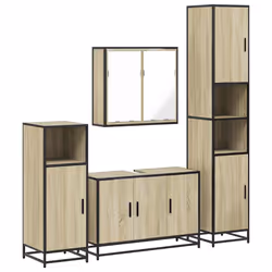 VidaXL 3301191, Chêne, Métal, Bois, 60 kg, 900 mm, 330 mm, 600 mm