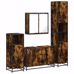 VidaXL 3301192, Chêne, Métal, Bois, 60 kg, 900 mm, 330 mm, 600 mm