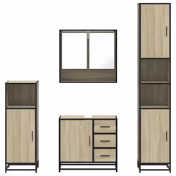 VidaXL 3301226 ensemble de meuble de salle de bain - Vue supplémentaire 5