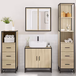 VidaXL 3301246 ensemble de meuble de salle de bain - Vue supplémentaire 4