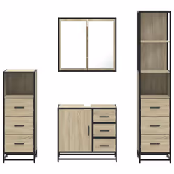 VidaXL 3301256 ensemble de meuble de salle de bain - Vue supplémentaire 5
