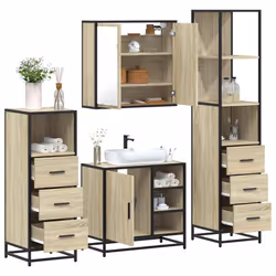 VidaXL 3301266 ensemble de meuble de salle de bain