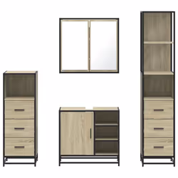 VidaXL 3301266 ensemble de meuble de salle de bain - Vue supplémentaire 5