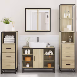 VidaXL 3301271 ensemble de meuble de salle de bain - Vue supplémentaire 4