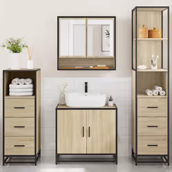 VidaXL 3301276 ensemble de meuble de salle de bain - Vue supplémentaire 4