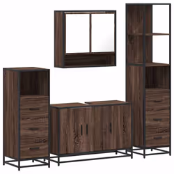 VidaXL 3301284, Marron, Métal, Bois, 60 kg, 900 mm, 330 mm, 600 mm