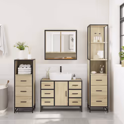 VidaXL 3301291 ensemble de meuble de salle de bain - Vue supplémentaire 4