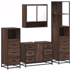 VidaXL 3301294, Marron, Métal, Bois, 60 kg, 800 mm, 330 mm, 600 mm