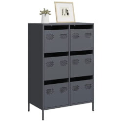 vidaXL Buffet haut - Anthracite