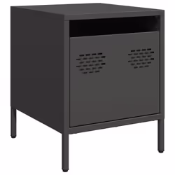 VidaXL 851244, Noir, Acier, 310 x 290 x 250 mm, 350 mm, 390 mm, 435 mm