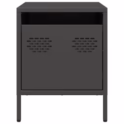 VidaXL 851244 Table de nuit et table de chevet Noir - Vue supplémentaire 5