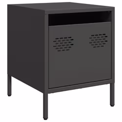 VidaXL 851245, Noir, Acier, 310 x 290 x 250 mm, 350 mm, 390 mm, 435 mm