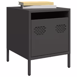 VidaXL 851245 Table de nuit et table de chevet Noir