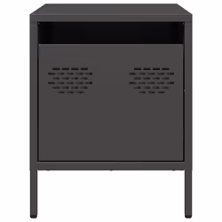 VidaXL 851245 Table de nuit et table de chevet Noir - Vue supplémentaire 5