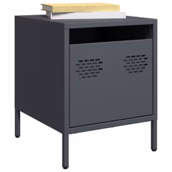 VidaXL 851248 Table de nuit et table de chevet Anthracite