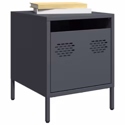 VidaXL 851249 Table de nuit et table de chevet Anthracite