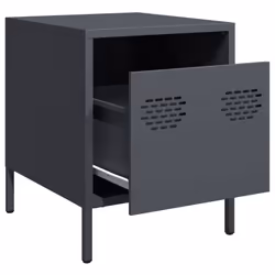 VidaXL 851249 Table de nuit et table de chevet Anthracite - Vue supplémentaire 4