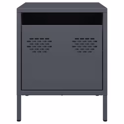 VidaXL 851249 Table de nuit et table de chevet Anthracite - Vue supplémentaire 5