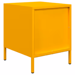VidaXL 851250 Table de nuit et table de chevet Jaune - Vue supplémentaire 7