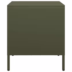 VidaXL 851252 Table de nuit et table de chevet Olive - Vue supplémentaire 6