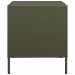 VidaXL 851253 Table de nuit et table de chevet Olive - Vue supplémentaire 6