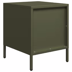 VidaXL 851253 Table de nuit et table de chevet Olive - Vue supplémentaire 7