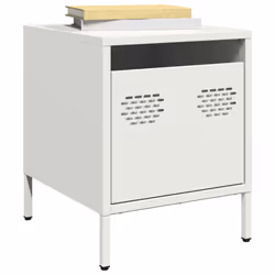 VidaXL 851254 Table de nuit et table de chevet Blanc