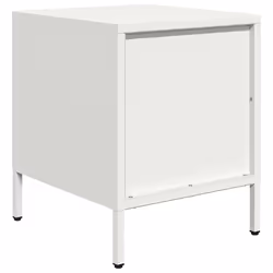 VidaXL 851255 Table de nuit et table de chevet Blanc - Vue supplémentaire 8