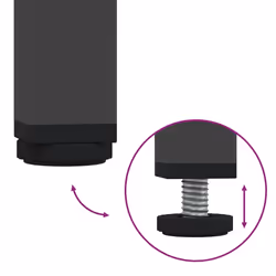 VidaXL 851322 Support TV et centre de divertissement - Vue supplémentaire 8