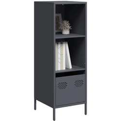 Vidaxl - Buffet haut anthracite 35x39x103,5 cm acier