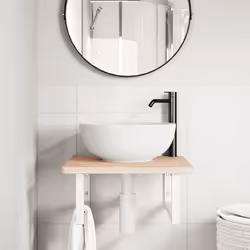 VidaXL 3302382 miroir de salle de bain et armoire de rangement pour évier - Vue supplémentaire 3