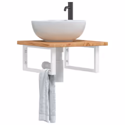 VidaXL 3302392 miroir de salle de bain et armoire de rangement pour évier - Vue supplémentaire 2