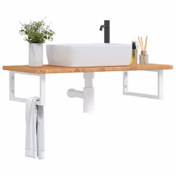 VidaXL 3302396 miroir de salle de bain et armoire de rangement pour évier - Vue supplémentaire 2