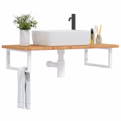 VidaXL 3302398 miroir de salle de bain et armoire de rangement pour évier