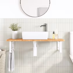 VidaXL 3302398 miroir de salle de bain et armoire de rangement pour évier