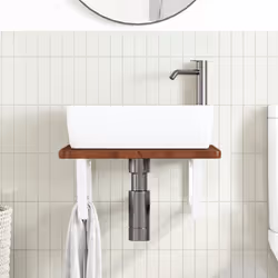 VidaXL 3302402 miroir de salle de bain et armoire de rangement pour évier