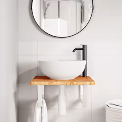VidaXL 3302410 miroir de salle de bain et armoire de rangement pour évier - Vue supplémentaire 3