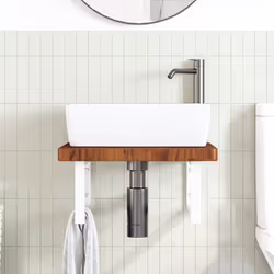 VidaXL 3302414 miroir de salle de bain et armoire de rangement pour évier