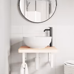 VidaXL 3302420 miroir de salle de bain et armoire de rangement pour évier - Vue supplémentaire 3