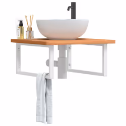 VidaXL 3302508 miroir de salle de bain et armoire de rangement pour évier